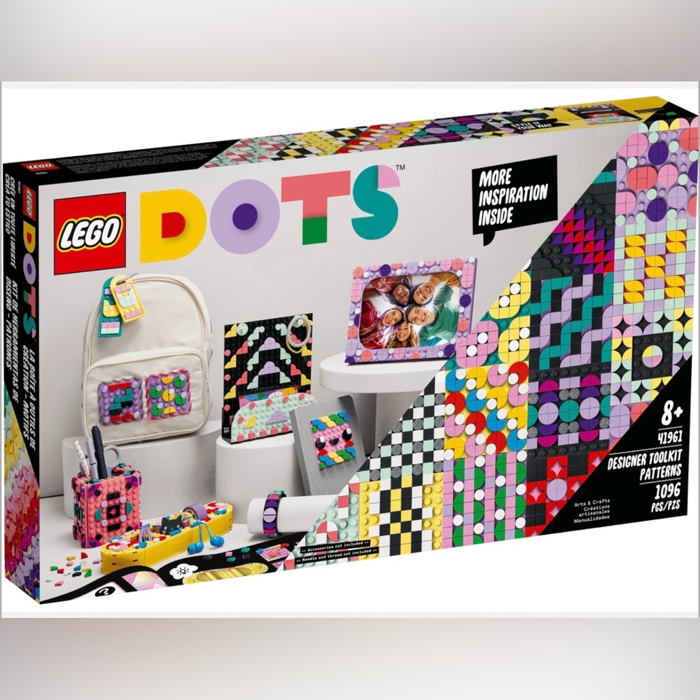 New LEGO DOTS 41961 Designer Toolkit Patterns Factory Sealed Retired